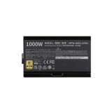 Cooler Master ELITE 1000W 80 Gold Full Modular - Black