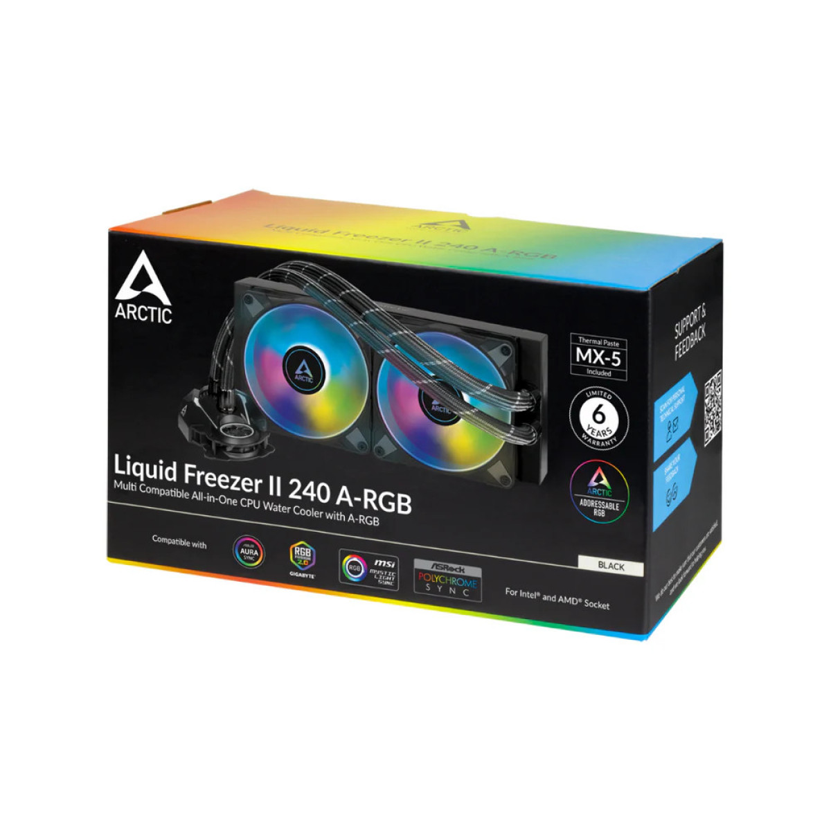 مبرد Arctic Liquid Freezer II 240 A-RGB AIO/ مبرد Arctic Liquid Freezer II 240 A-RGB AIO/