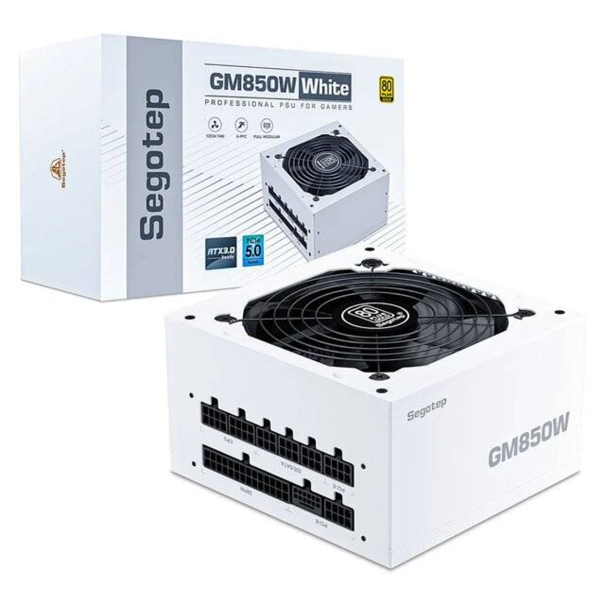 Segotep GM850W 80+ GOLD PSU (White) Segotep GM850W 80+ GOLD PSU (White)