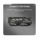 ASUS Dual RadeonTM RX 9060 XT 16GB GDDR6 ASUS Dual RadeonTM RX 9060 XT 16GB GDDR6
