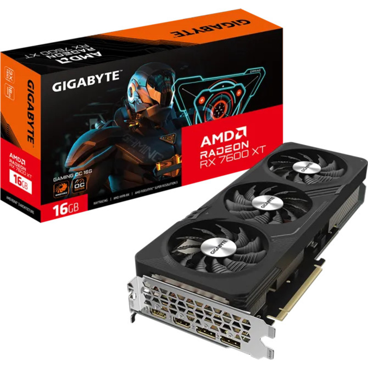 GIGABYTE Radeon RX 7600 XT GAMING OC 16G GIGABYTE Radeon RX 7600 XT GAMING OC 16G