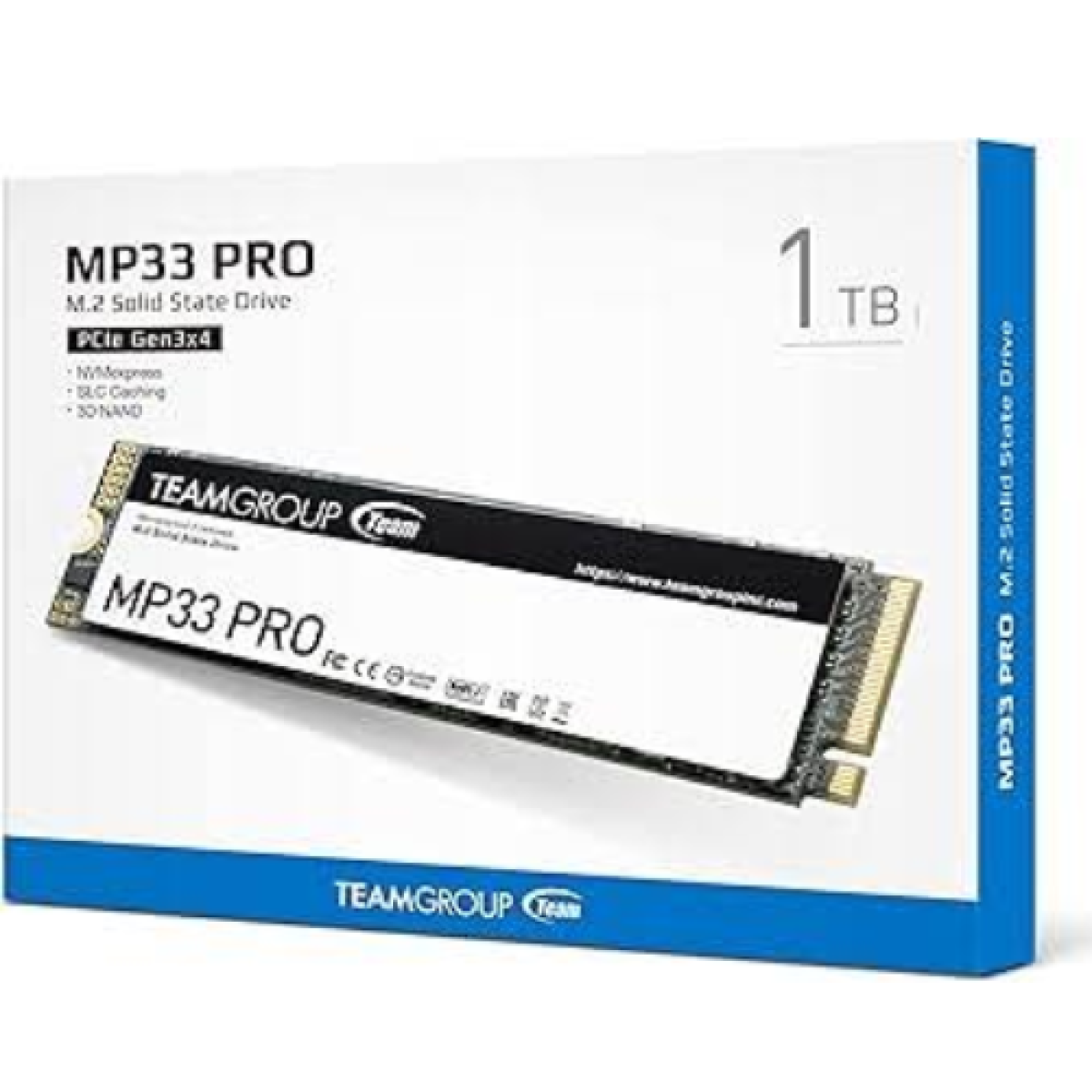 TeamGroup MP33 PRO 1TB NVMe M.2 PCIe Gen3 TeamGroup MP33 PRO 1TB NVMe M.2 PCIe Gen3