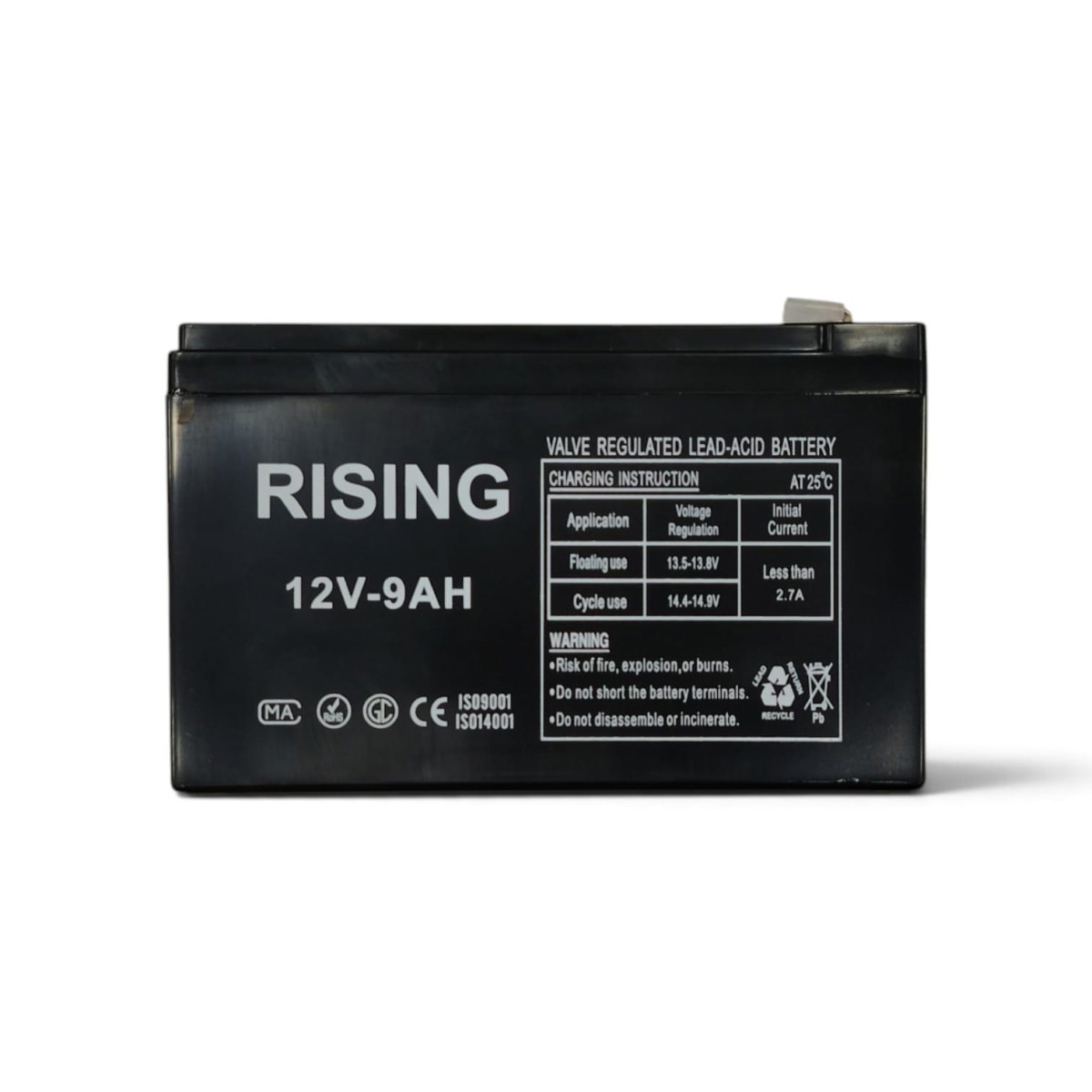 RISING BATTERY 12V-9A UPS بطارية RISING BATTERY 12V-9A UPS بطارية