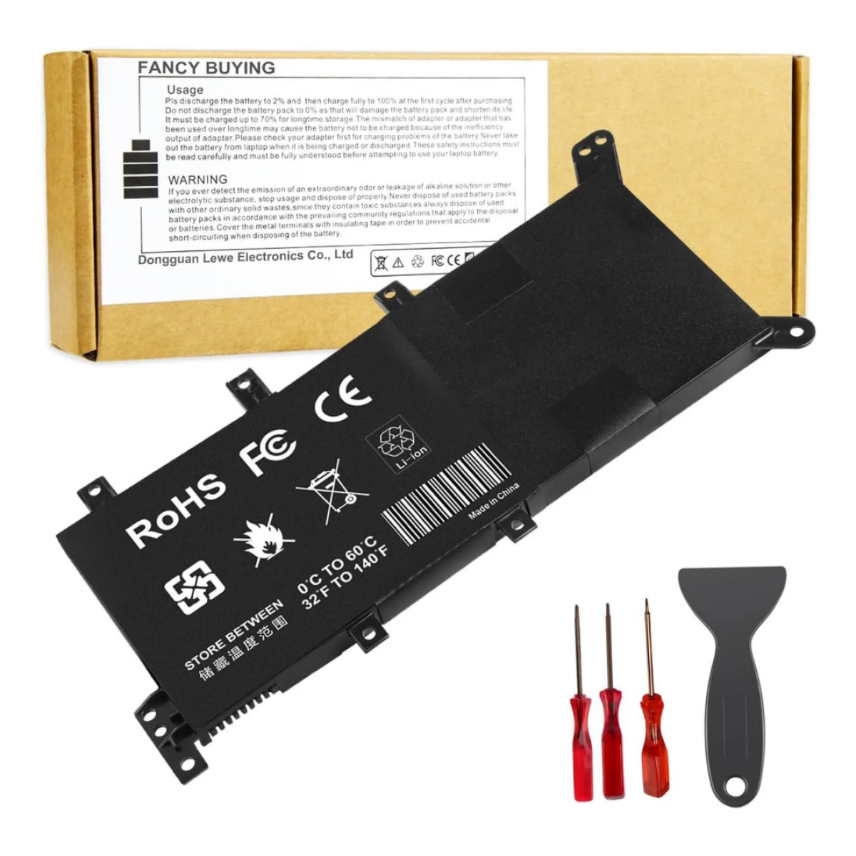 ASUS C21N1347 7.5V 37Wh Laptop Battery for X555 / A555 / F555 / K555 / R556 ASUS C21N1347 7.5V 37Wh Laptop Battery for X555 / A555 / F555 / K555 / R556