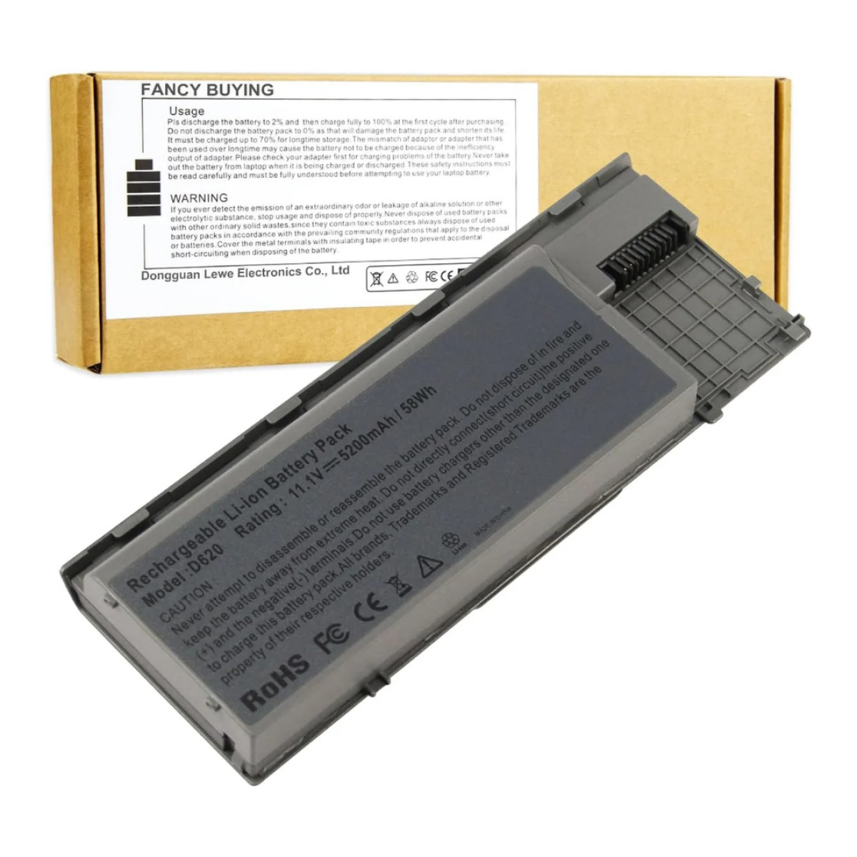 Dell Latitude D620 / D630 / D630c / D631 11.1V 58Wh Laptop Battery Dell Latitude D620 / D630 / D630c / D631 11.1V 58Wh Laptop Battery