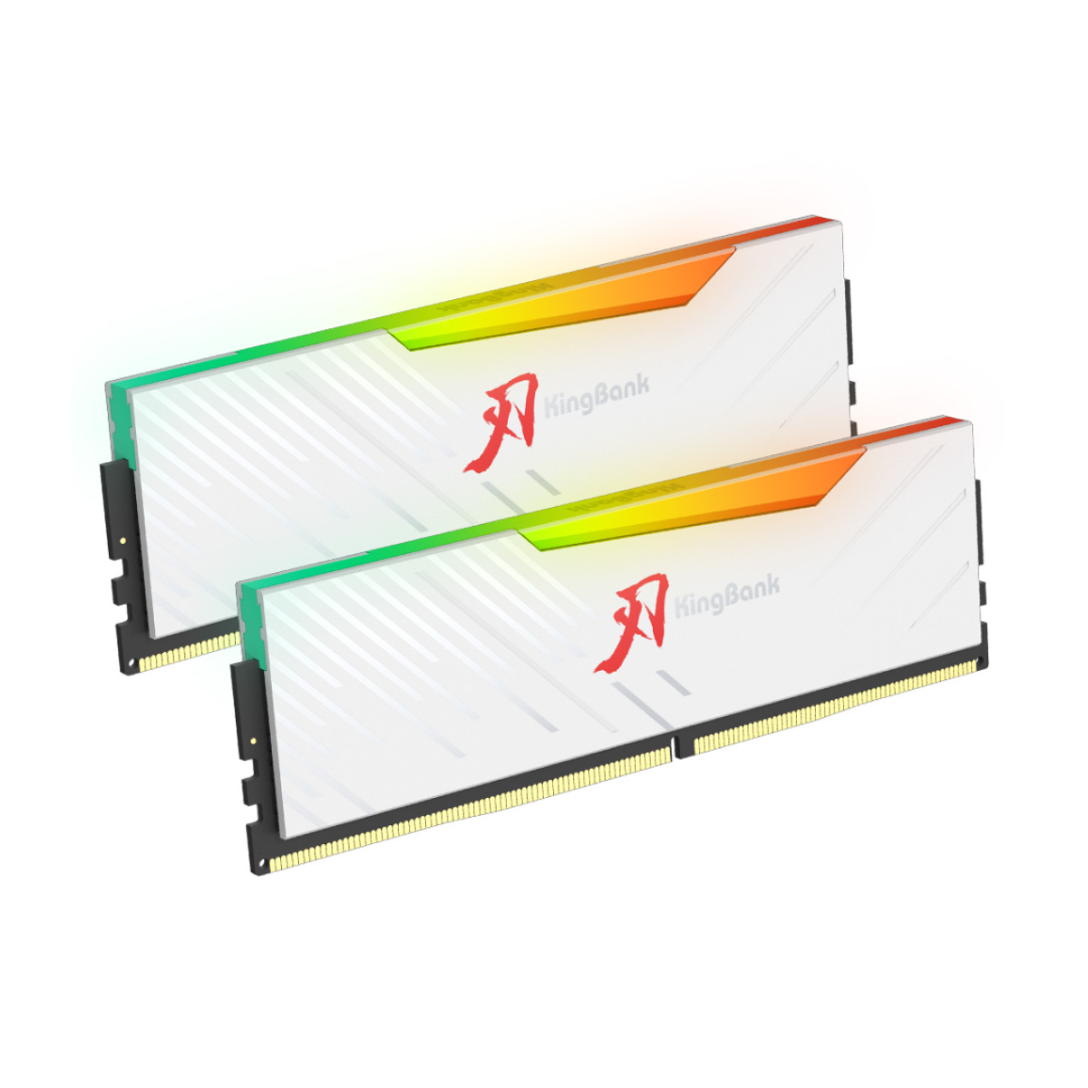 KINGBANK Soarblade RGB DDR5 32GB (2×16GB) 6000MHz CL36 White KINGBANK Soarblade RGB DDR5 32GB (2×16GB) 6000MHz CL36 White