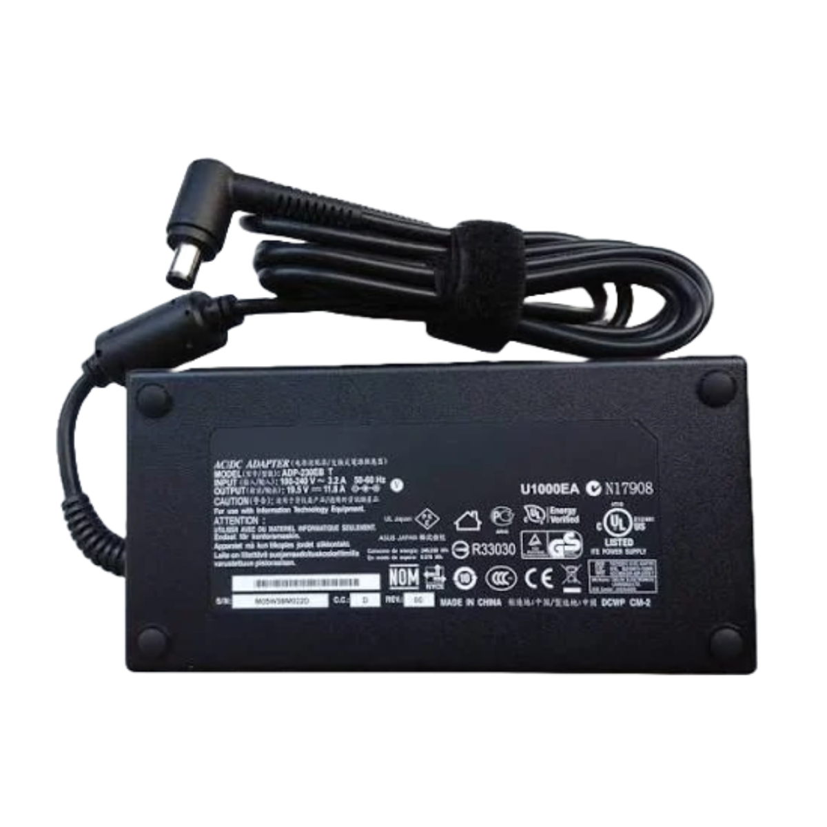 Asus 230W 19.5V 11.8A (7.4mm x 5.0mm) Replacement Laptop Adapter - G750JH, G750JZ, G751JY Asus 230W 19.5V 11.8A (7.4mm x 5.0mm) Replacement Laptop Adapter - G750JH, G750JZ, G751JY