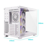 ES-Gaming Zero Max 7-Fan Case (White)