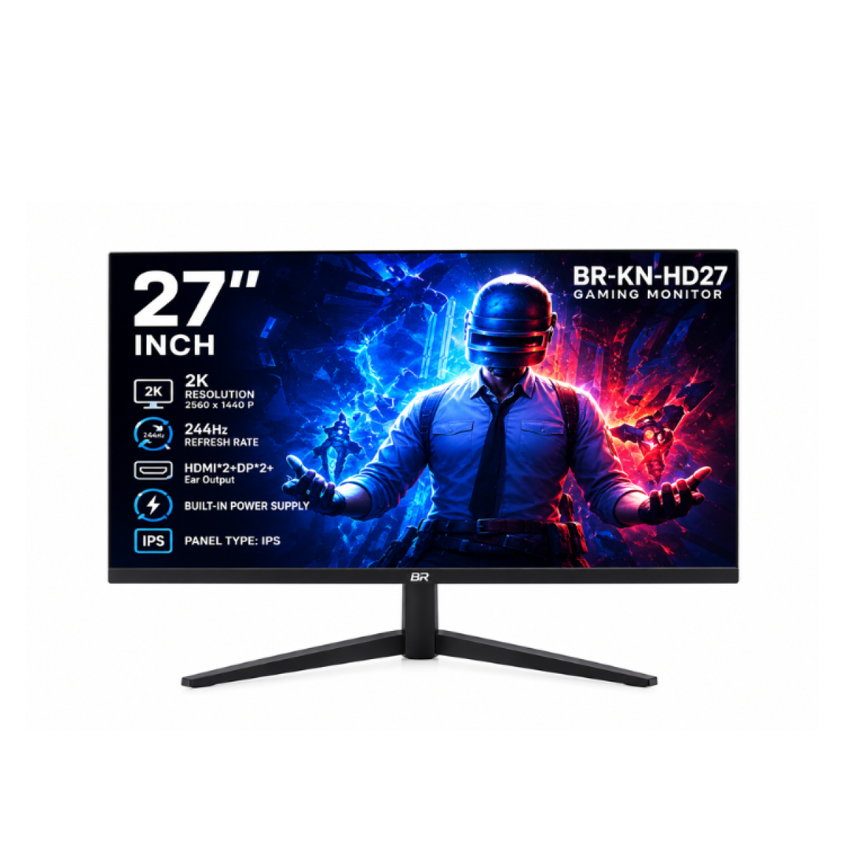 شاشهBrother 27 Inch 2K IPS Gaming Monitor 244Hz (BR-KN-HD27) شاشهBrother 27 Inch 2K IPS Gaming Monitor 244Hz (BR-KN-HD27)