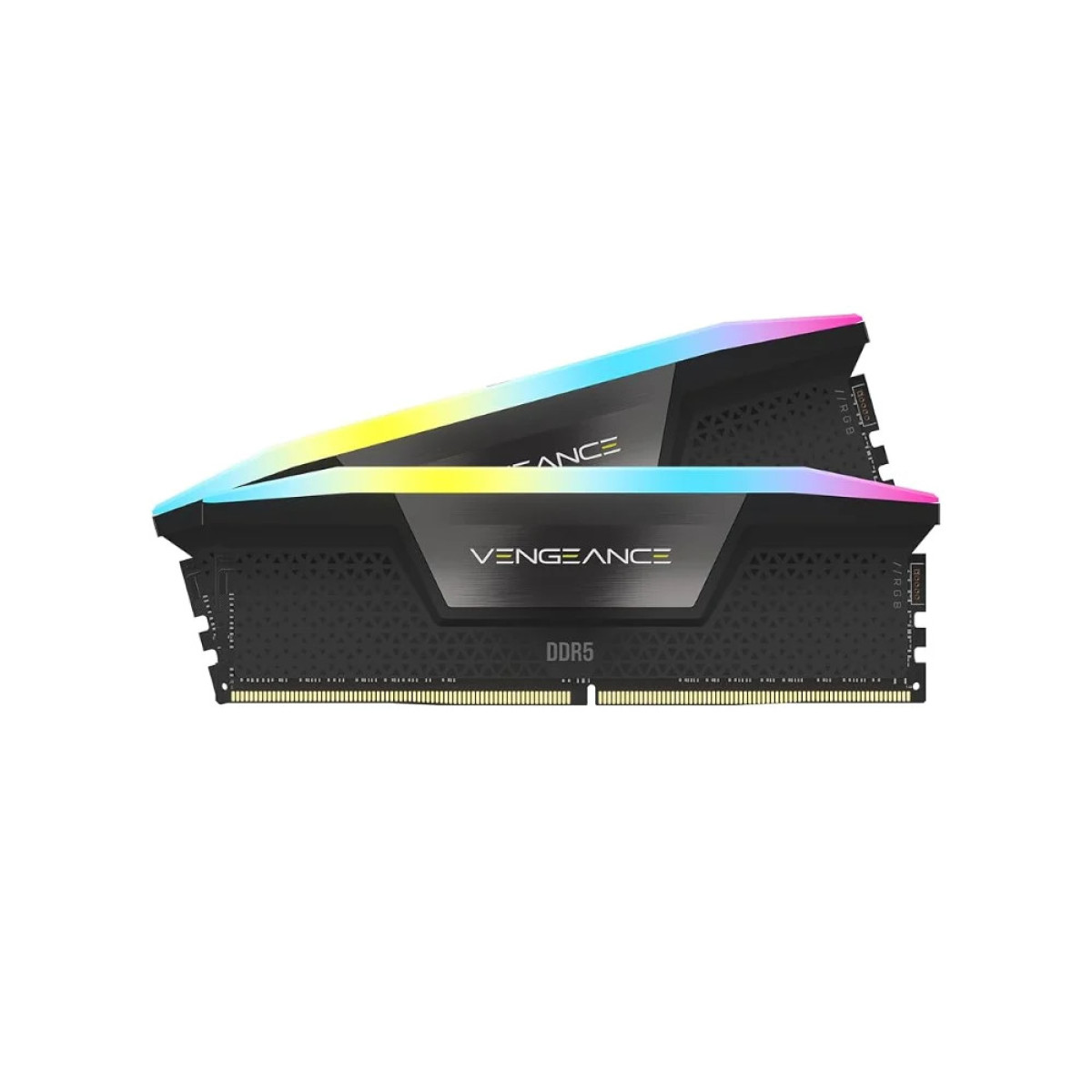 CORSAIR VENGEANCE RGB DDR5 32GB (2x16GB) 5600MT/s CL40 Black CORSAIR VENGEANCE RGB DDR5 32GB (2x16GB) 5600MT/s CL40 Black