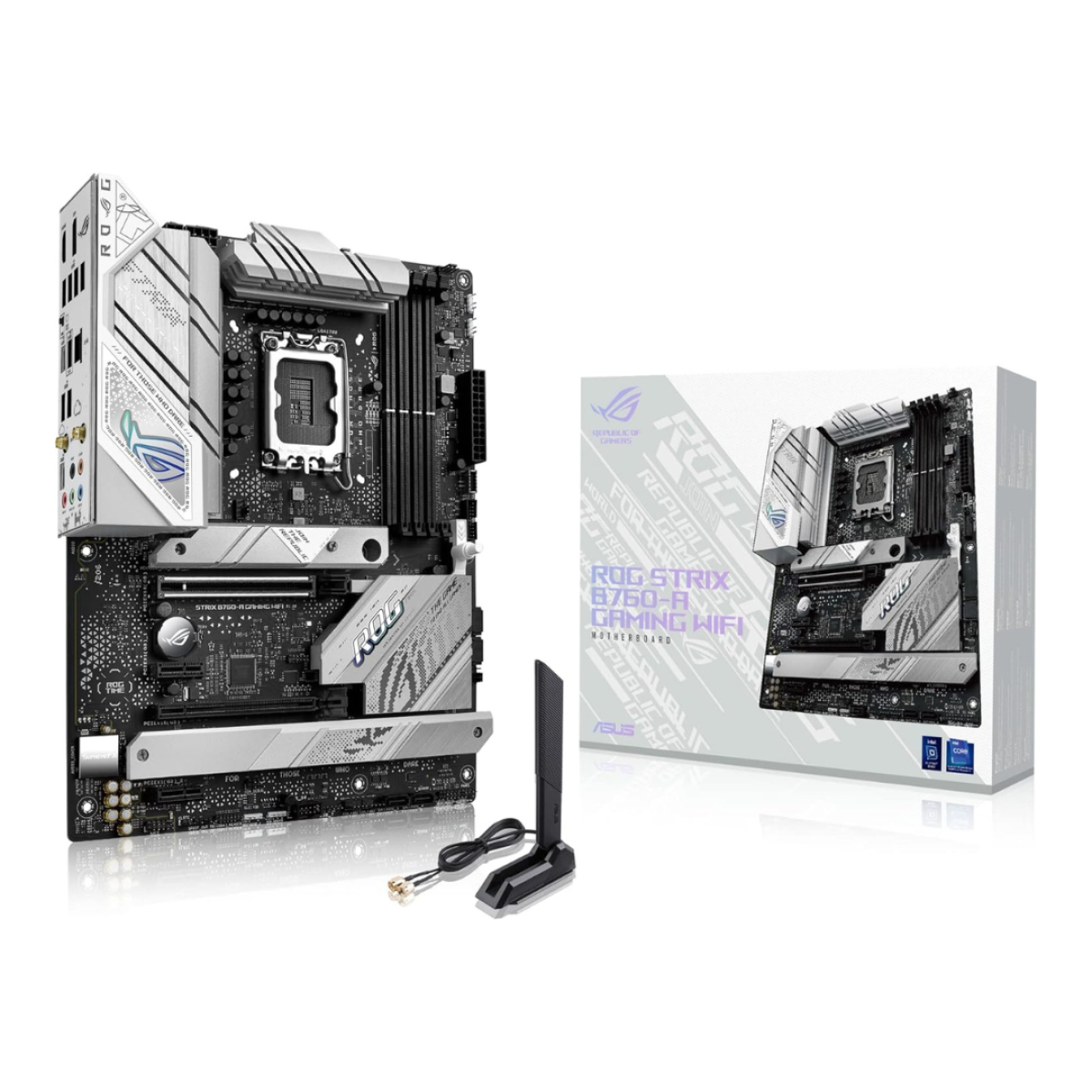 ASUS ROG Strix B760-A Gaming WiFi Intel LGA 1700 DDR5 ATX Motherboard ASUS ROG Strix B760-A Gaming WiFi Intel LGA 1700 DDR5 ATX Motherboard