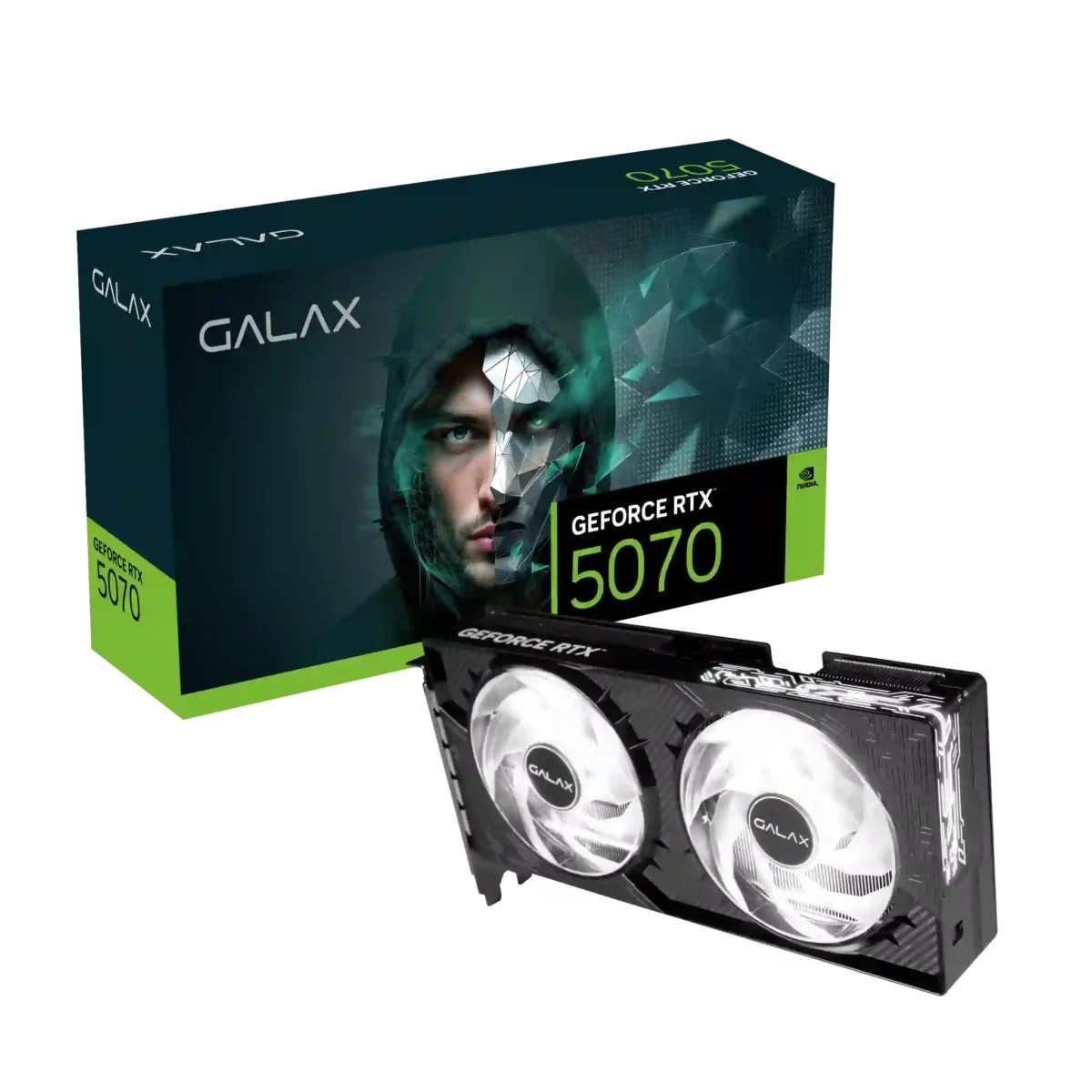 GALAX GeForce RTX 5070 1-Click OC Black 12GB GALAX GeForce RTX 5070 1-Click OC Black 12GB
