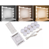 سيت مصابيح للمرآة 10 قطع Vanity Mirror Lights سيت مصابيح للمرآة 10 قطع Vanity Mirror Lights