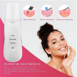 آلة تنظيف البشرة بالموجات فوق الصوتية – جهاز تقشير وتجديد البشرة Shovel Skin Machine / Ultrasonic Skin Scrubber آلة تنظيف البشرة بالموجات فوق الصوتية – جهاز تقشير وتجديد البشرة Shovel Skin Machine / Ultrasonic Skin Scrubber