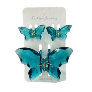 سيت مشبك شعر - فراشة 3 قطع Hair Clips 3 Pcs Set سيت مشبك شعر - فراشة 3 قطع Hair Clips 3 Pcs Set