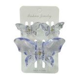 سيت مشبك شعر - فراشة 3 قطع Hair Clips 3 Pcs Set