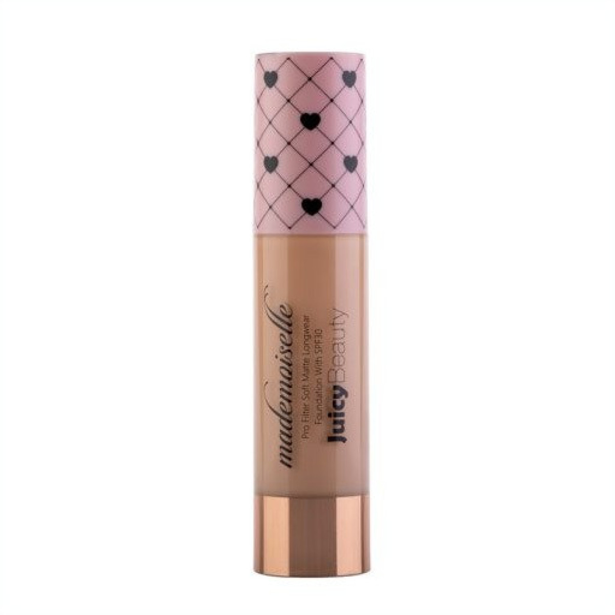 فاونديشن مات بعامل حماية من الشمس Juicy Beauty Mademoiselle Pro Filter Soft Matte Longwear SPF 30 Foundation SPF 30 فاونديشن مات بعامل حماية من الشمس Juicy Beauty Mademoiselle Pro Filter Soft Matte Longwear SPF 30 Foundation SPF 30