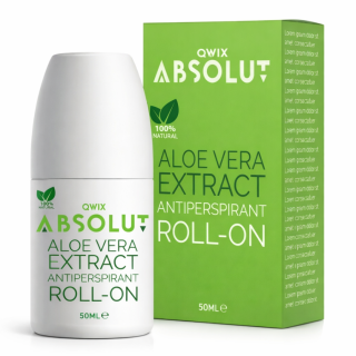 مزيل عرق رول أون ألوفيرا من أويكس أبسولوت OWIX ABSOLUT Aloe Vera Extract Antiperspirant Roll-On 50ml مزيل عرق رول أون ألوفيرا من أويكس أبسولوت OWIX ABSOLUT Aloe Vera Extract Antiperspirant Roll-On 50ml
