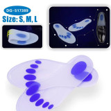 نعل سيليكون طبي لتخفيف آلام القدم والضغط Silicone Gel Insoles for Foot Pain Relief نعل سيليكون طبي لتخفيف آلام القدم والضغط Silicone Gel Insoles for Foot Pain Relief