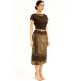سوت نسائي قطعتين (توب + تنورة ميدي) Women’s Two-Piece Suit (Top + Midi Skirt) سوت نسائي قطعتين (توب + تنورة ميدي) Women’s Two-Piece Suit (Top + Midi Skirt)
