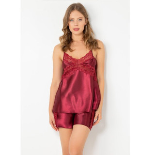 سيت توب وشورت نسائي Strappy Top Shorts Lingerie Set سيت توب وشورت نسائي Strappy Top Shorts Lingerie Set