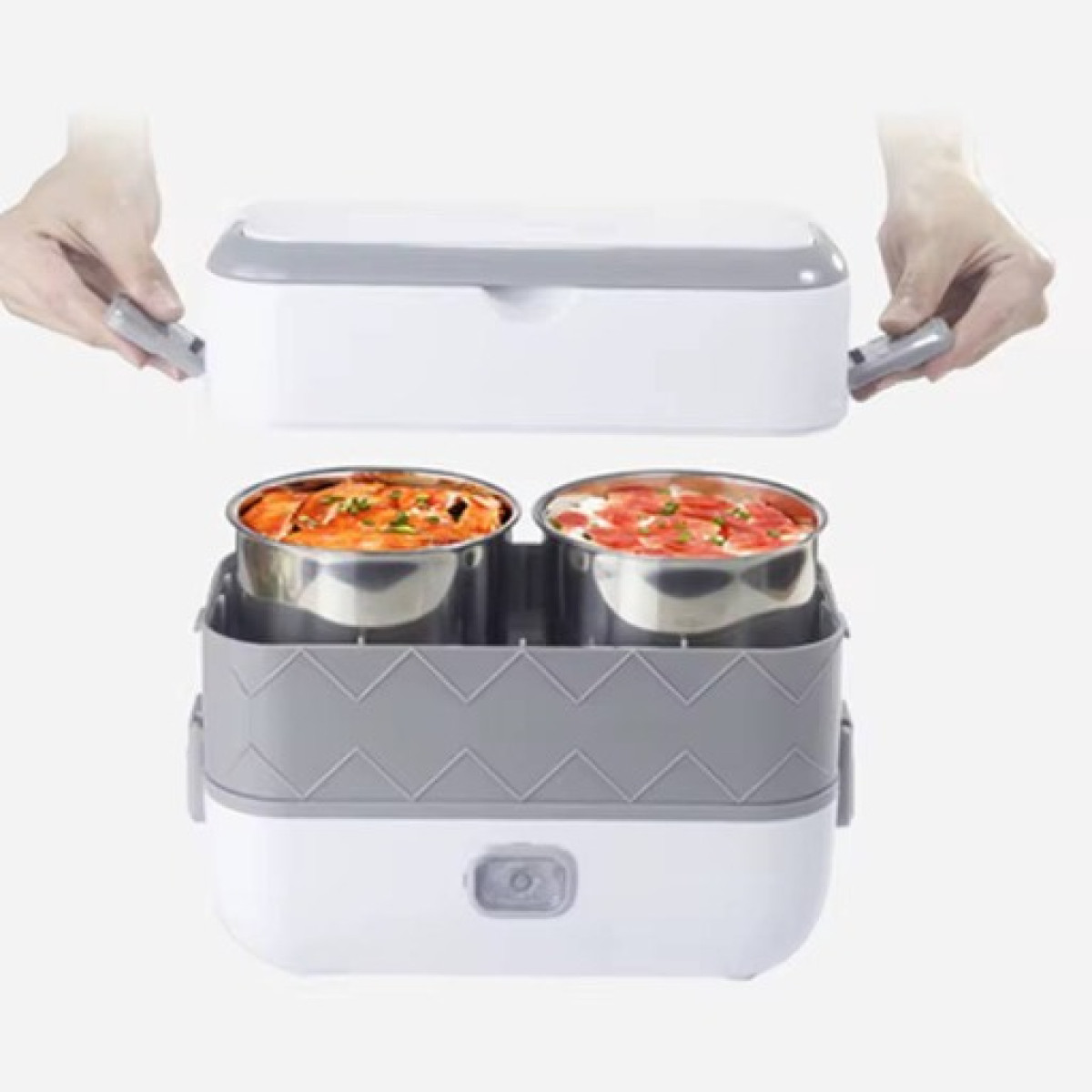 حافظة طعام حرارية كهربائية Electric Lunch Box حافظة طعام حرارية كهربائية Electric Lunch Box