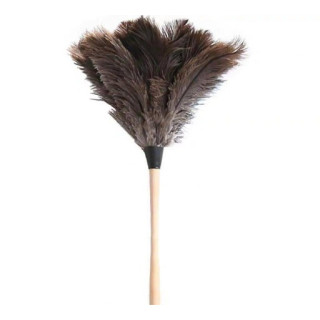 ريشة تنظيف Fluffy Ostrich Feather Duster ريشة تنظيف Fluffy Ostrich Feather Duster