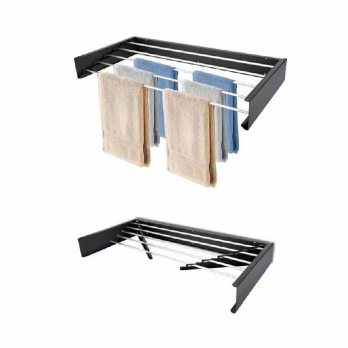 منشر ملابس جداري قابل للطي Foldable Clothes Hanger TM570 منشر ملابس جداري قابل للطي Foldable Clothes Hanger TM570