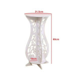 طاولة ديكور بيضاء بتصميم زخرفي عصري Modern White Decorative Table طاولة ديكور بيضاء بتصميم زخرفي عصري Modern White Decorative Table