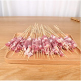 اعواد شواء خشبية 100 قطعة Bamboo Barbecue Sticks Set 100 Pcs