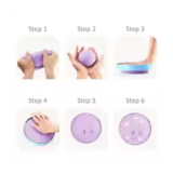 طقم بصمة يد وقدم للأطفال – تذكار طيني للمواليد مع إكسسوارات DIY Baby Handprint & Footprin طقم بصمة يد وقدم للأطفال – تذكار طيني للمواليد مع إكسسوارات DIY Baby Handprint & Footprin