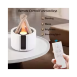 مرطب هواء بونفاير بتأثير اللهب وإضاءة قابلة للتعديل مع جهاز تحكم عن بعد Bonfire Air Humidifier with Flame Effect & Remote Control مرطب هواء بونفاير بتأثير اللهب وإضاءة قابلة للتعديل مع جهاز تحكم عن بعد Bonfire Air Humidifier with Flame Effect & Remote Control