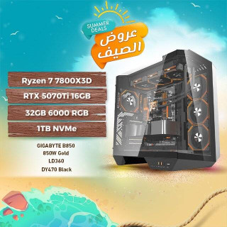 Gaming PC Ryzen 7 7800X3D / RTX 5070Ti 16GB / 32GB DDR5 Gaming PC Ryzen 7 7800X3D / RTX 5070Ti 16GB / 32GB DDR5