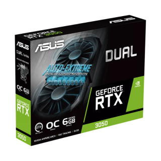 ASUS RTX 3050 Dual OC | 6GB GDDR6 | DLSS 2 | 2560 Cores ASUS RTX 3050 Dual OC | 6GB GDDR6 | DLSS 2 | 2560 Cores