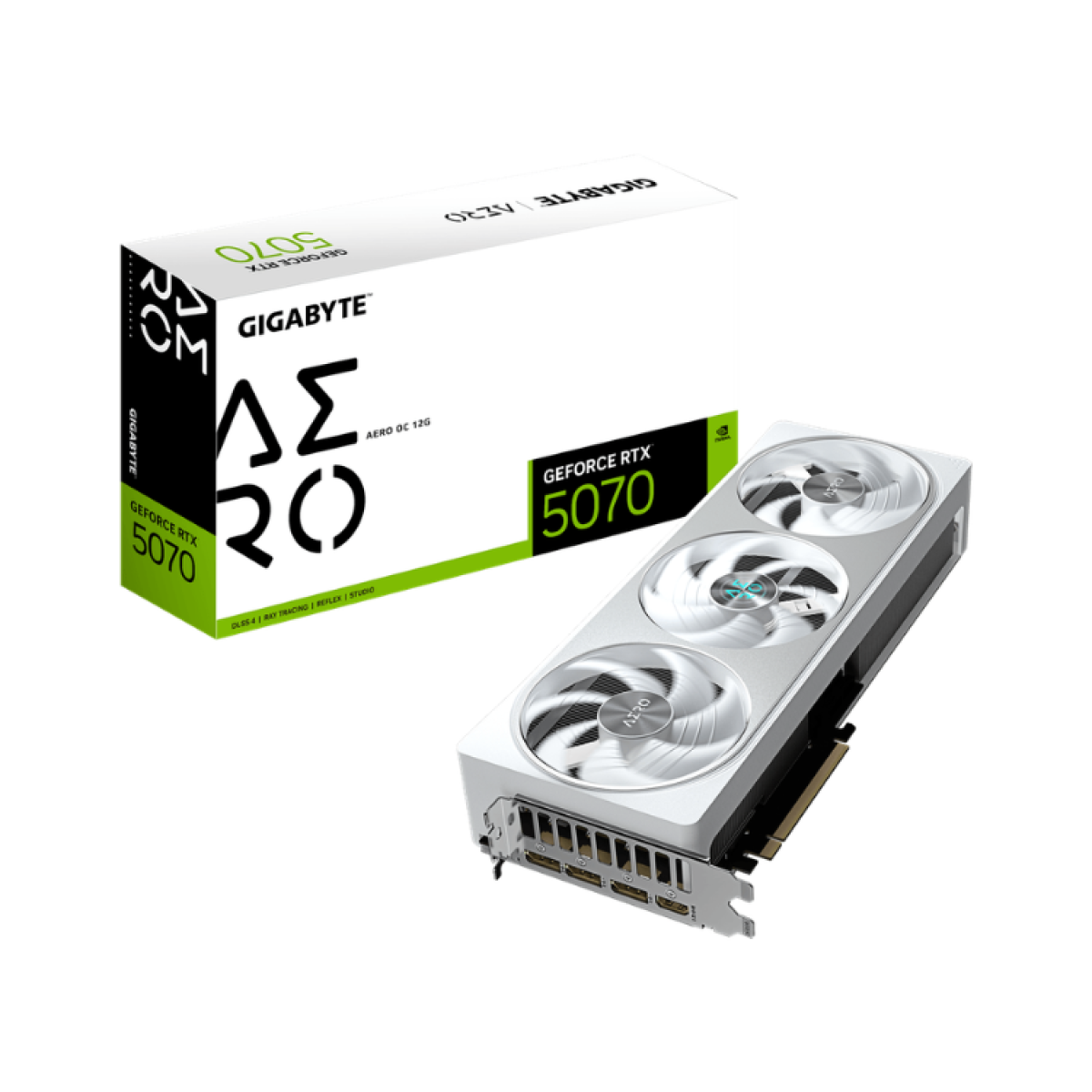 Gigabyte GeForce RTX 5070 AERO OC SFF 12GB Gigabyte GeForce RTX 5070 AERO OC SFF 12GB