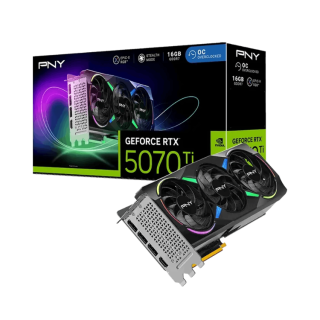 PNY NVIDIA GeForce RTX™ 5070 Ti Epic-X™ ARGB OC Triple PNY NVIDIA GeForce RTX™ 5070 Ti Epic-X™ ARGB OC Triple