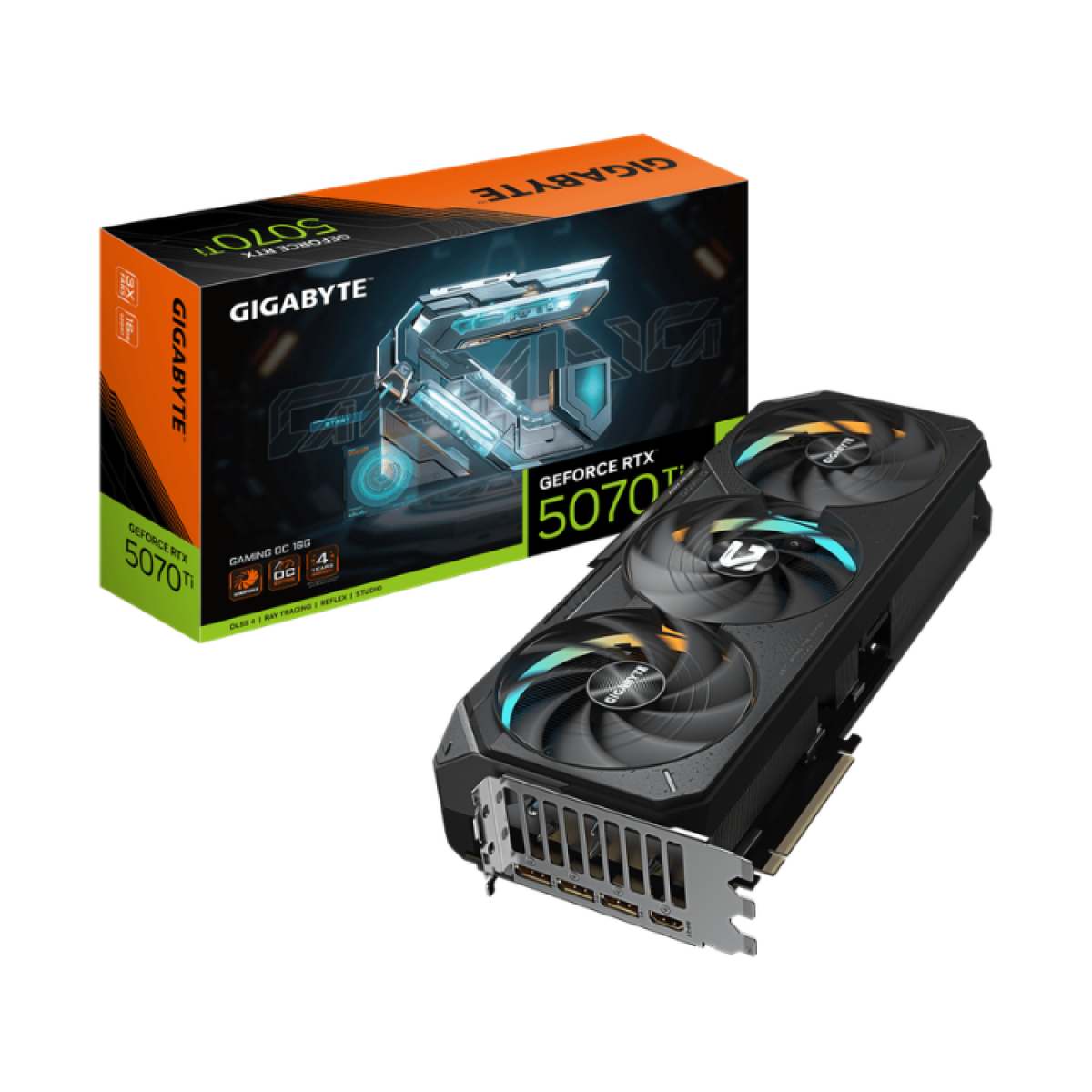 GIGABYTE GeForce RTX™ 5070 Ti GAMING OC 16GB GIGABYTE GeForce RTX™ 5070 Ti GAMING OC 16GB