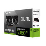 ASUS Dual GeForce RTX™ 5060 Ti 16GB GDDR7 OC Edition ASUS Dual GeForce RTX™ 5060 Ti 16GB GDDR7 OC Edition
