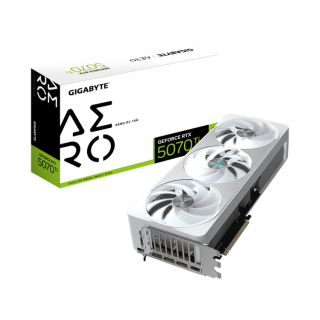 Gigabyte RTX 5070 Ti AERO OC 16GB | GDDR7 16GB | 256-bit | 2588MHz Gigabyte RTX 5070 Ti AERO OC 16GB | GDDR7 16GB | 256-bit | 2588MHz