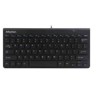 كيبورد ميني سلكي عربي إنجليزي من ميشين Meetion K400 Mini Keyboard [AR–EN] (Black)