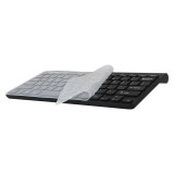 كيبورد ميني سلكي عربي إنجليزي من ميشين Meetion K400 Mini Keyboard [AR–EN] (Black)