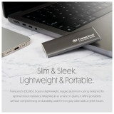 هارد خارجي ترانسيند 2 تيرابايت تصميم معدني أنيق بسرعة 1050MB/s Transcend ESD265C Portable SSD – 2TB هارد خارجي ترانسيند 2 تيرابايت تصميم معدني أنيق بسرعة 1050MB/s Transcend ESD265C Portable SSD – 2TB