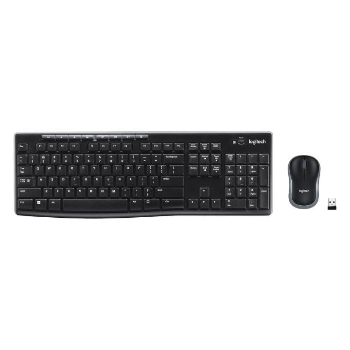 طقم لوحة مفاتيح وماوس لاسلكي لوجيتك MK270 Logitech MK270 Wireless Keyboard and Mouse Combo طقم لوحة مفاتيح وماوس لاسلكي لوجيتك MK270 Logitech MK270 Wireless Keyboard and Mouse Combo