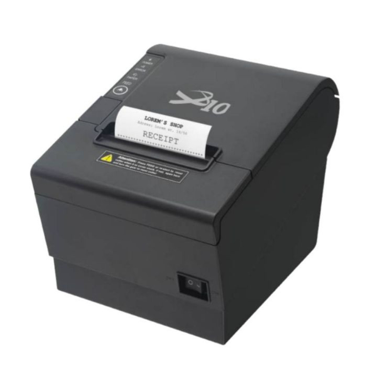 طابعة فواتير حرارية X10 AX81K Thermal Receipt Printer طابعة فواتير حرارية X10 AX81K Thermal Receipt Printer