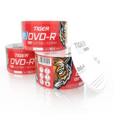 أقراص ديفيدي فارغة تايجر - 50 قرص - Tiger Blank DVD-R 4.37GB-120Min - 50 pcs Pack- أقراص ديفيدي فارغة تايجر - 50 قرص - Tiger Blank DVD-R 4.37GB-120Min - 50 pcs Pack-