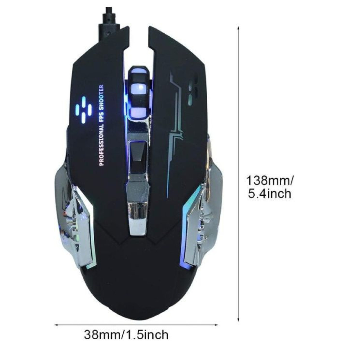 ماوس ألعاب لاسلكي قابل للشحن G501 – ميكرو كينغدوم MicroKingdom G501 Wireless Charging Gaming Mouse – 2.4GHz ماوس ألعاب لاسلكي قابل للشحن G501 – ميكرو كينغدوم MicroKingdom G501 Wireless Charging Gaming Mouse – 2.4GHz