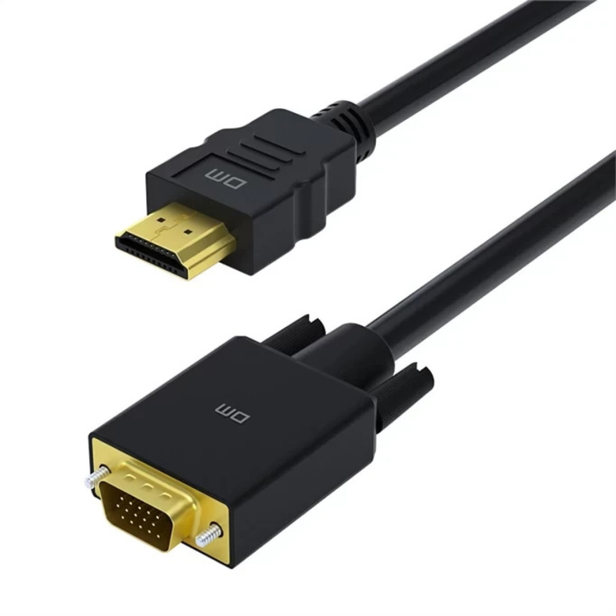 كابل DM HDMI إلى VGA بطول 1.8 متر DM 1.8m HDMI to VGA Cable كابل DM HDMI إلى VGA بطول 1.8 متر DM 1.8m HDMI to VGA Cable