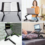 طاولة لابتوب متعددة الاستخدامات قابلة للتعديل مع مروحة تبريد ولوحة ماوس جانبية Multifunctional Laptop Table – Adjustable with Cooling Fan and Side Mouse Pad طاولة لابتوب متعددة الاستخدامات قابلة للتعديل مع مروحة تبريد ولوحة ماوس جانبية Multifunctional Laptop Table – Adjustable with Cooling Fan and Side Mouse Pad