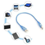 كيبل USB A إلى A بطول 1.5 متر مع فلتر فيرايت (مضاد للتشويش) USB 2.0 A Male to A Male Cable 1.5m with Ferrite Core كيبل USB A إلى A بطول 1.5 متر مع فلتر فيرايت (مضاد للتشويش) USB 2.0 A Male to A Male Cable 1.5m with Ferrite Core