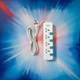 وصلة كهربائية دولية – 4 منافذ، بطول 5 متر Batra International Portable Socket Outlets وصلة كهربائية دولية – 4 منافذ، بطول 5 متر Batra International Portable Socket Outlets